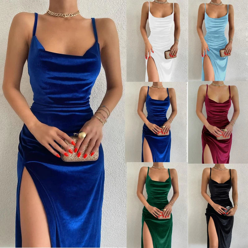 Sexy Slim Fit Halter Dress