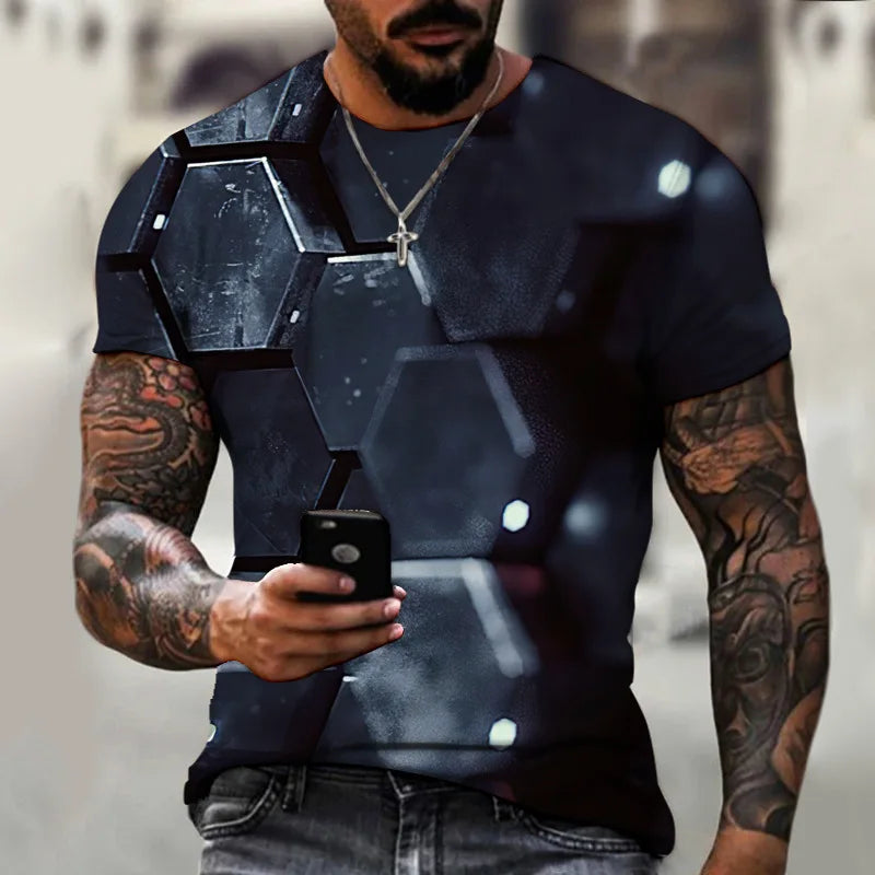 3D Men’s Hip Hop T-shirt