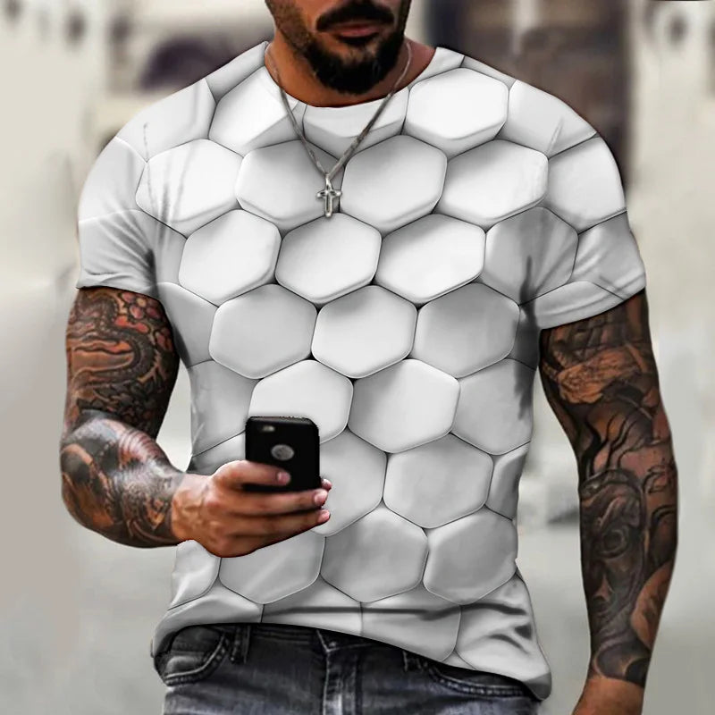 3D Men’s Hip Hop T-shirt