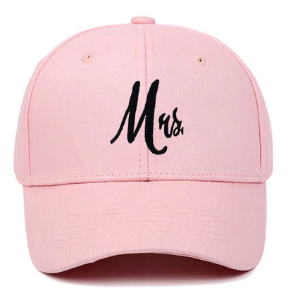 Mom & Dad Embroidered Baseball Caps – Couples Gift Set