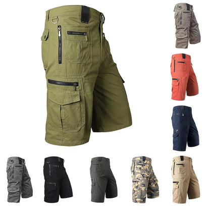 Men’s Loose Fit Summer Cargo Shorts