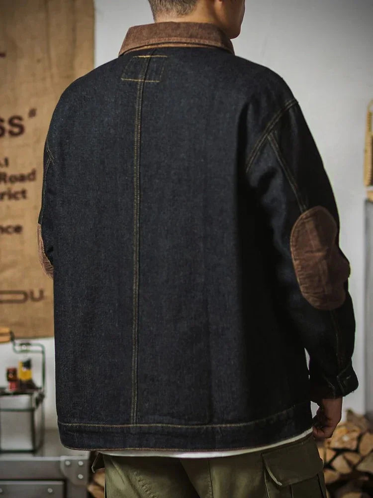 Vintage Black Denim Jacket