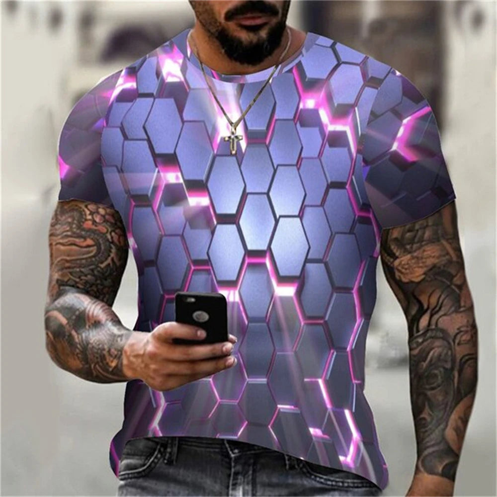 3D Men’s Hip Hop T-shirt
