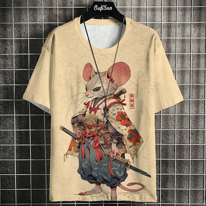 3D Printed Casual T-Shirt