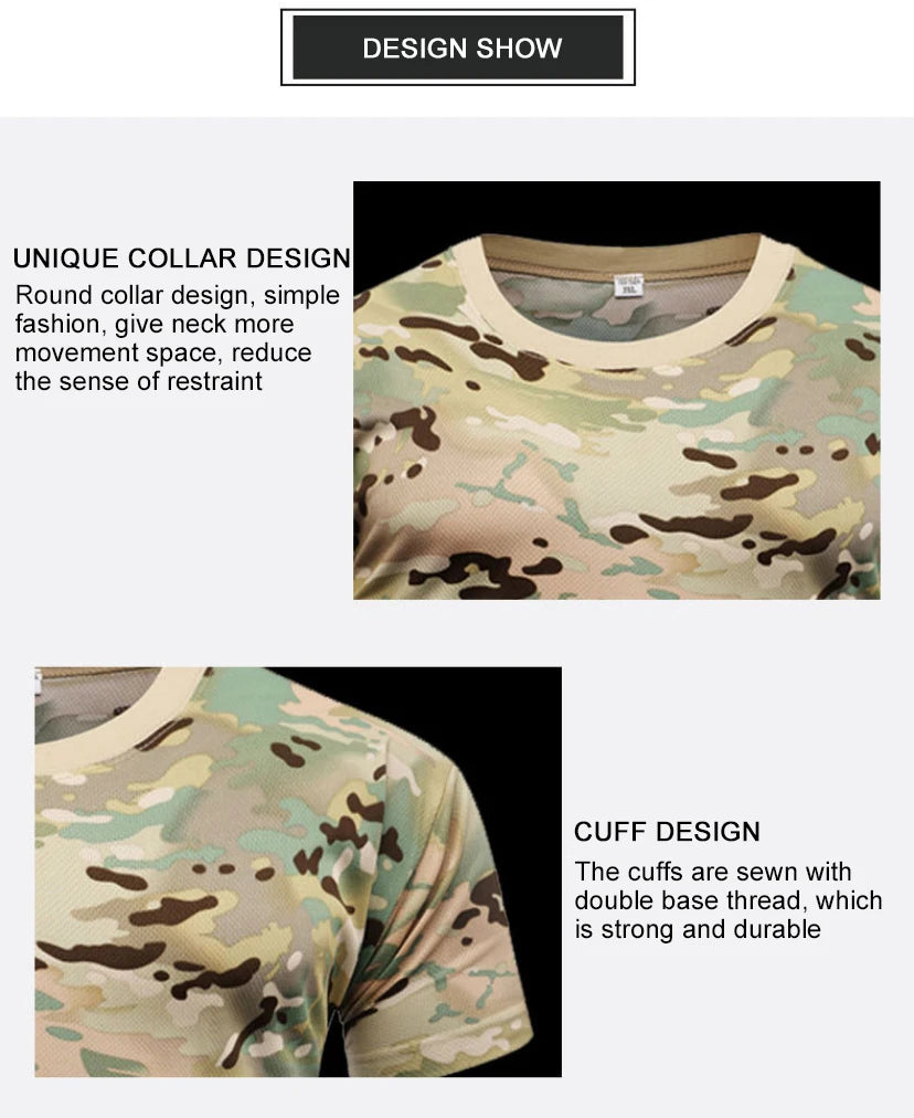 COMBAT READY | Men's Tactical Camo Tee