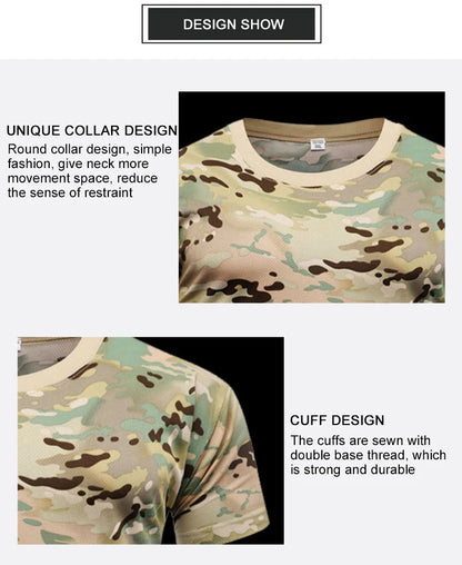 COMBAT READY | Men's Tactical Camo Tee
