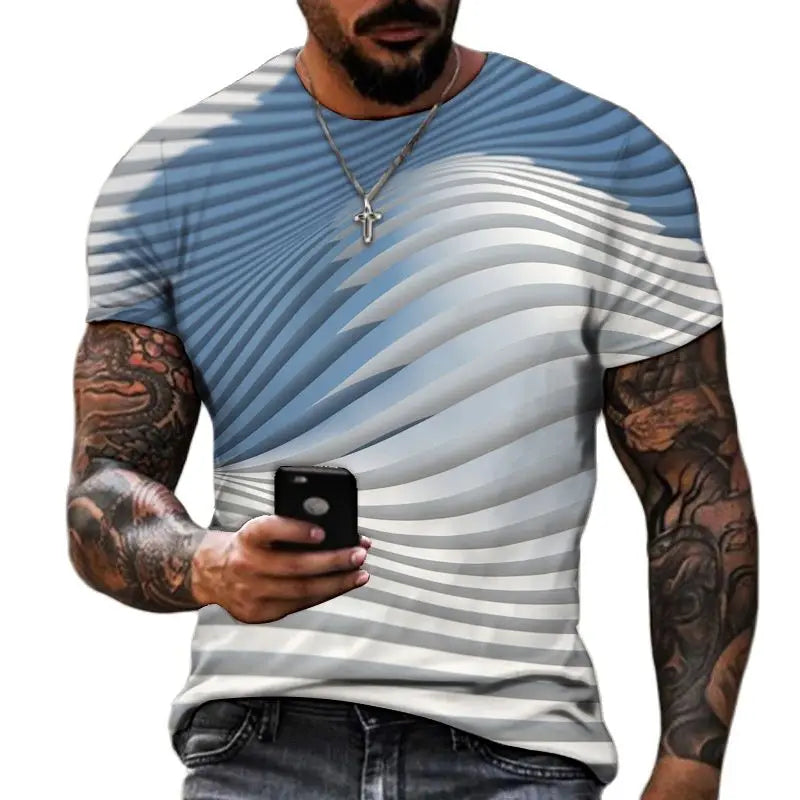 3D Men’s Hip Hop T-shirt