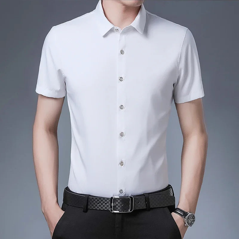 Business Casual Short-Sleeve Shirt