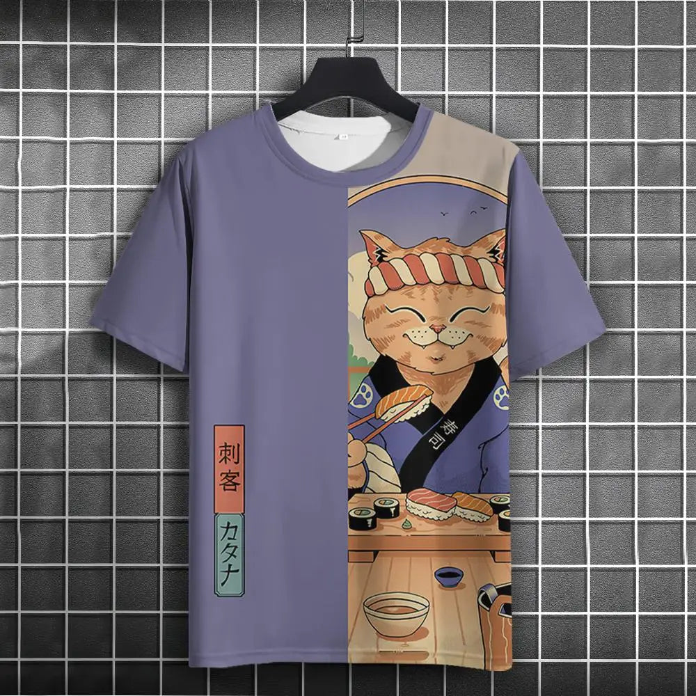 3D Printed Casual T-Shirt