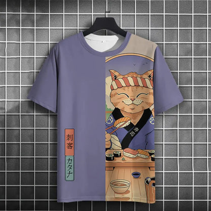 3D Printed Casual T-Shirt