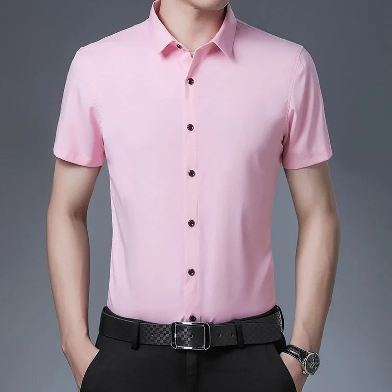 Business Casual Short-Sleeve Shirt