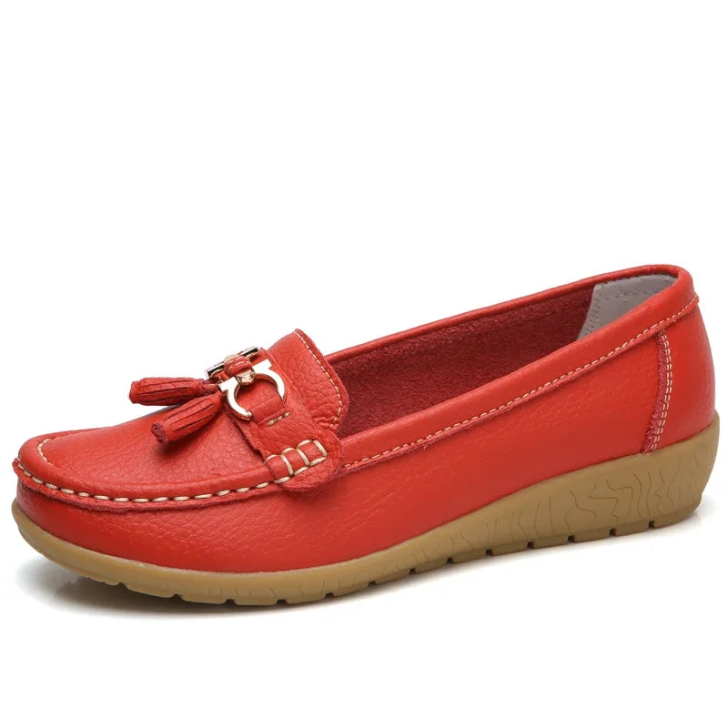 Slip-On Loafers Ballet Flats Casual Moccasins