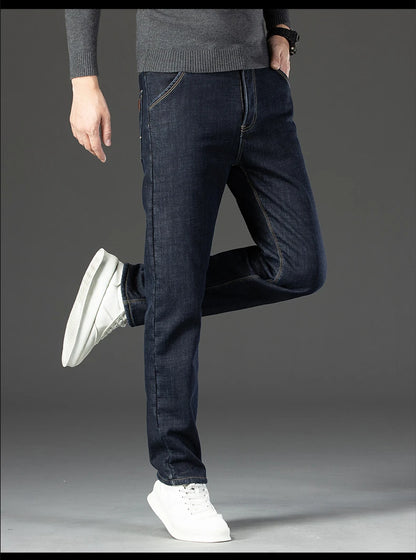 High Quality Men Fleece Jeans