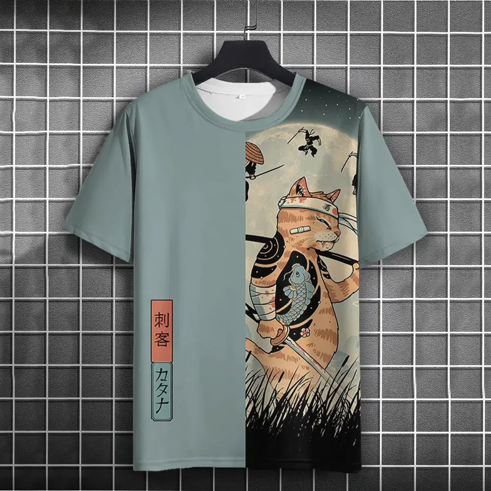 3D Printed Casual T-Shirt