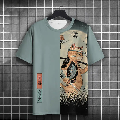 3D Printed Casual T-Shirt