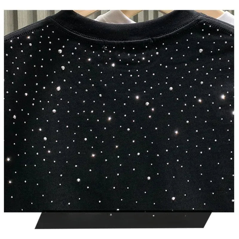 Summer Rhinestone Rivet T-Shirt