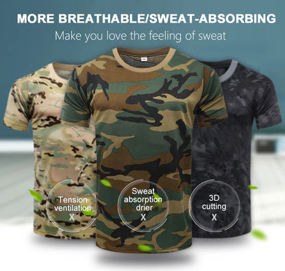 COMBAT READY | Men's Tactical Camo Tee