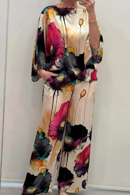 Madison™ | Women's Satin Two-Piece Set