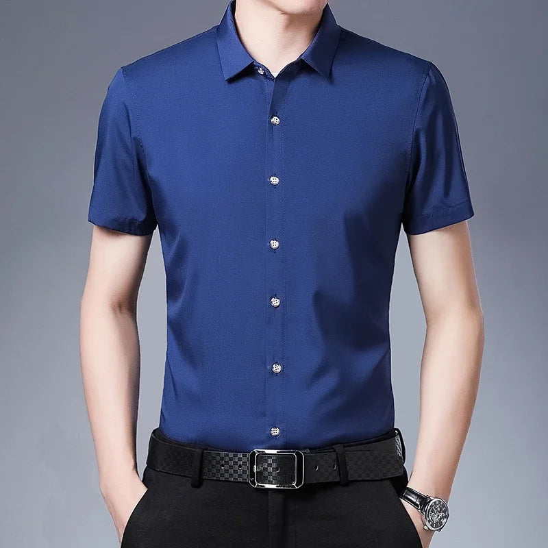 Business Casual Short-Sleeve Shirt