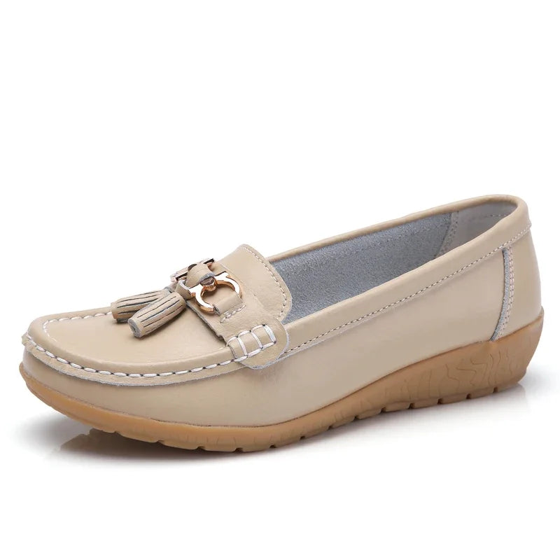 Slip-On Loafers Ballet Flats Casual Moccasins