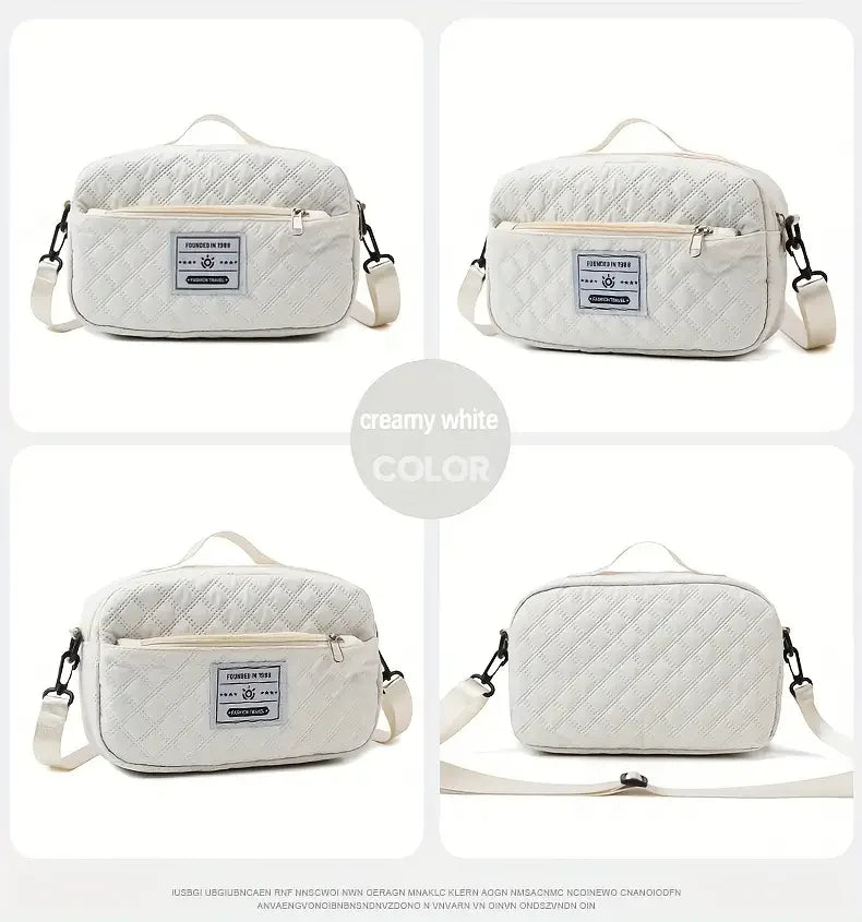 Large Capacity Travel Duffle Bag Sports Gym Yoga Tote Weekend Overnight Bag and Luggage Organiser