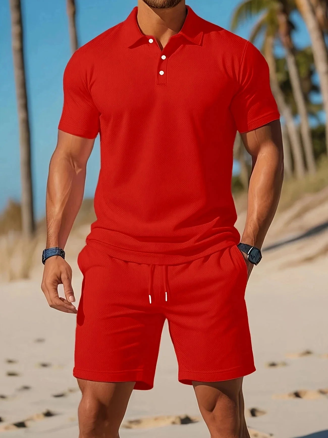 Axton™ | Premium Polo & Shorts Set