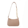 Fashionable Textured Felt Crocodile Chain Tote Bag