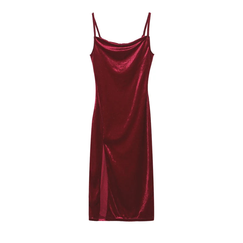 Sexy Slim Fit Halter Dress