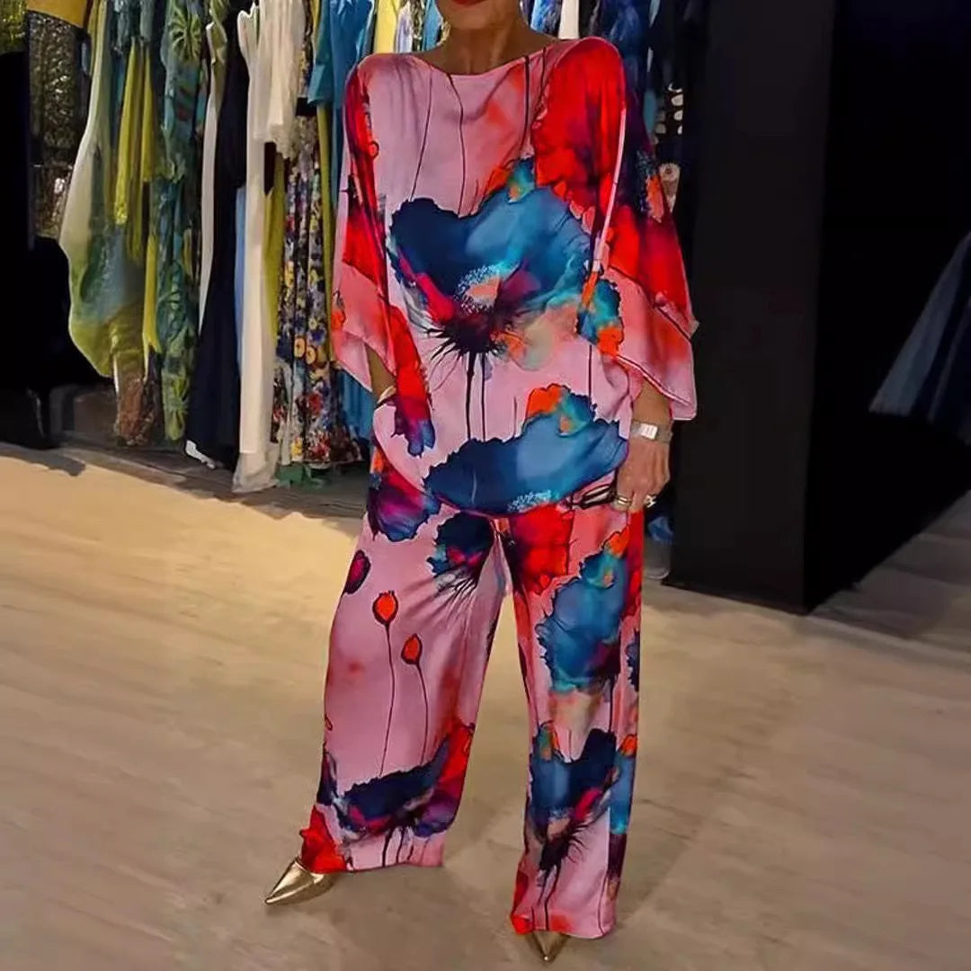 Madison™ | Women's Satin Two-Piece Set