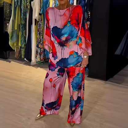 Madison™ | Women's Satin Two-Piece Set
