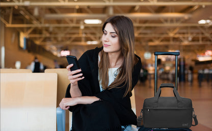 Kono 35x20x20 Cabin Bag Under Seat Ryanair Flight Carry On Bag Sports Travel Duffel Holdall Hand Luggage 14L Unisex