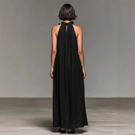 The Riviera Halter Maxi Dress