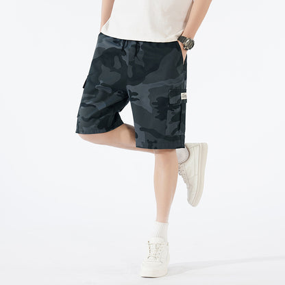 "Camo Workwear Pants - Men's Loose Fit"