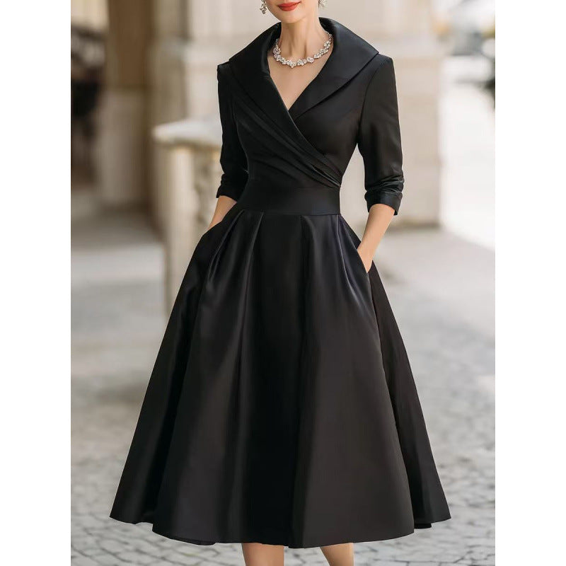 Elegant Slimming Waist Dress