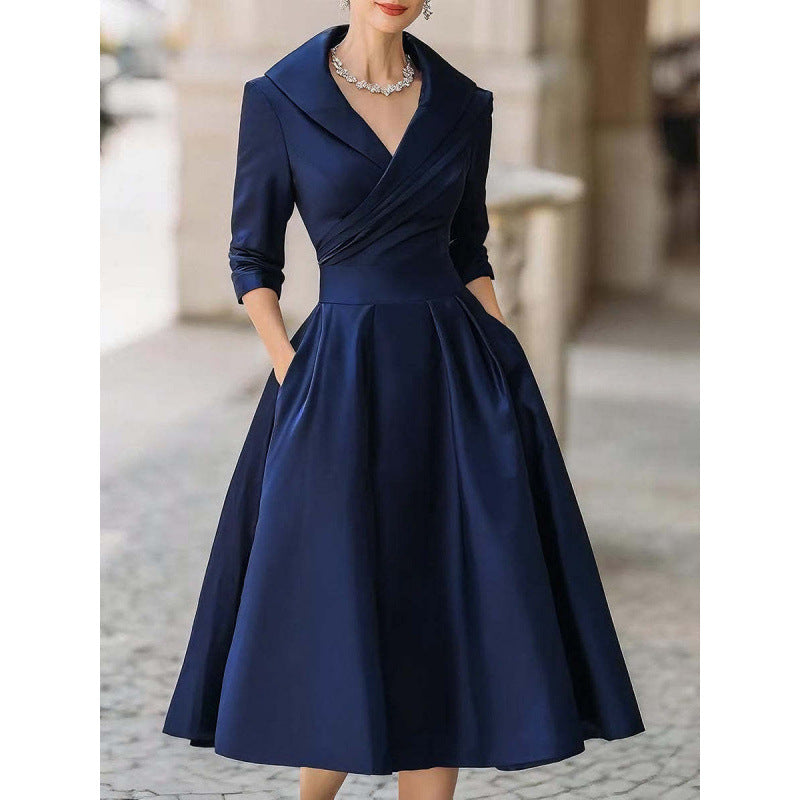 Elegant Slimming Waist Dress