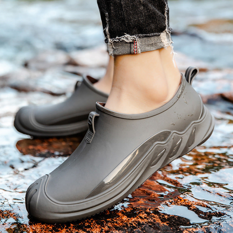 : New Rain Boots Short Men's - Waterproof and Comfortable