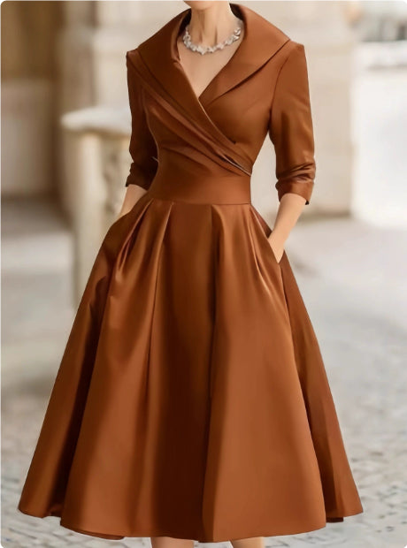 Elegant Slimming Waist Dress