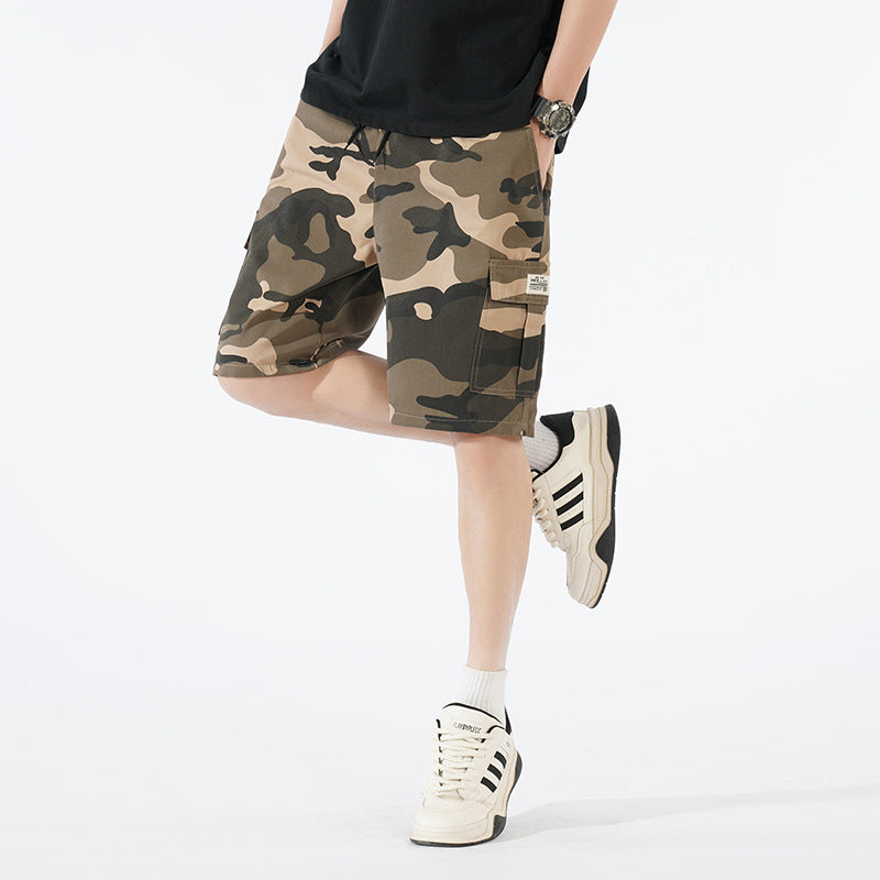 "Camo Workwear Pants - Men's Loose Fit"