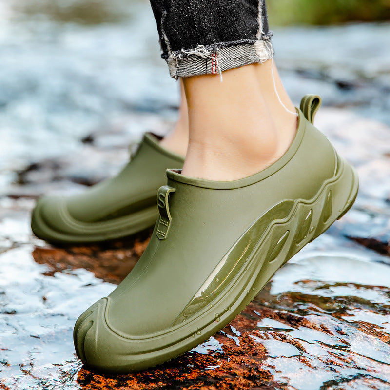 : New Rain Boots Short Men's - Waterproof and Comfortable