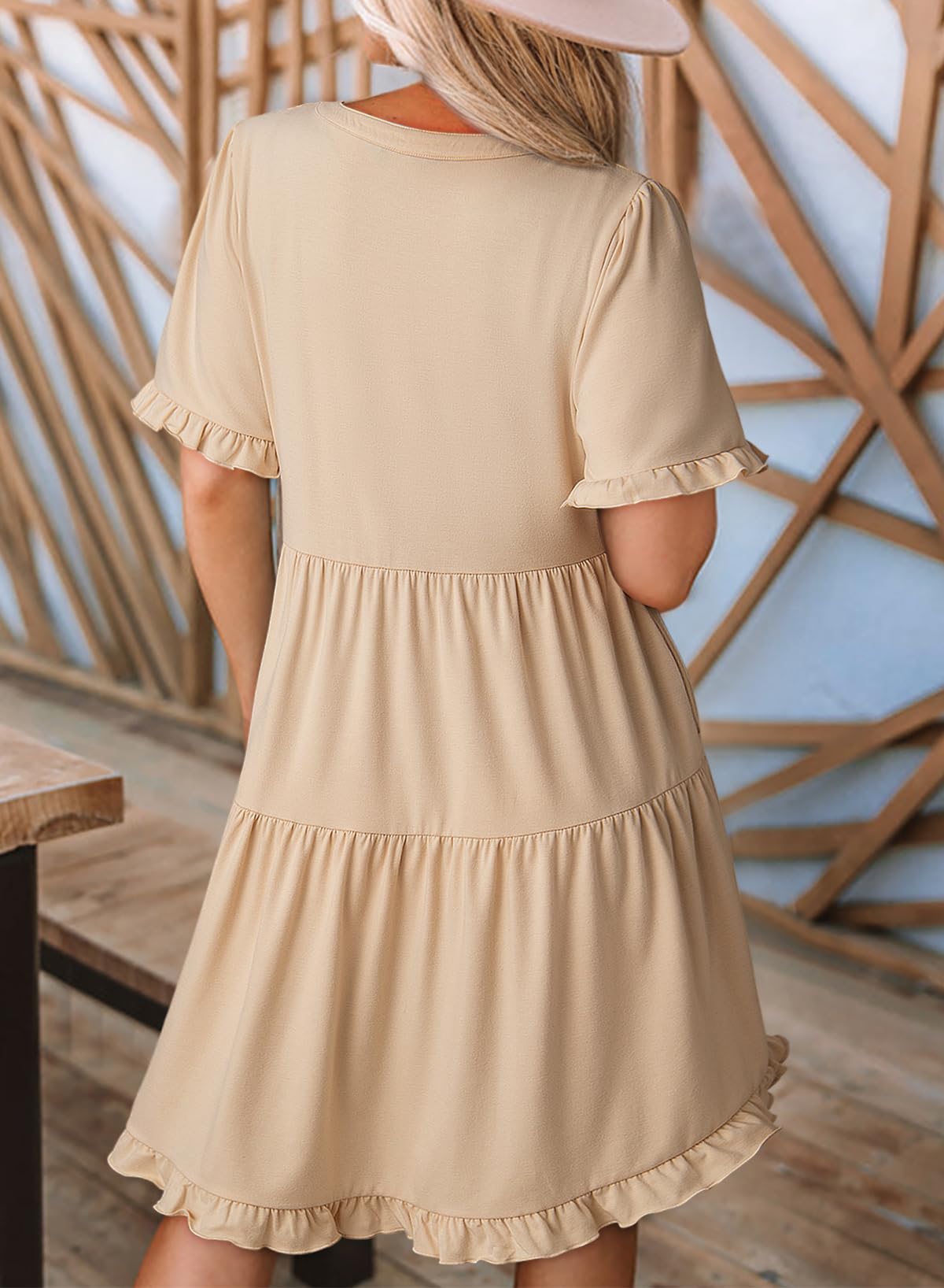 The Breezy V-Neck A-Line Dress — Summer Essential