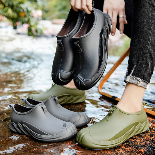 : New Rain Boots Short Men's - Waterproof and Comfortable